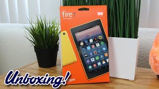 Unboxing: Amazon Fire 7 Tablet with Alexa (New for 2017)