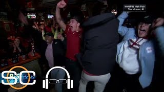 Tuscaloosa fans go wild as Alabama beats Georgia to win national championship | SC with SVP | ESPN