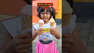 Titi🍭Ki Icecream🍦Khelo?😱🤣 #shorts #funnyvideo #icecream #trishikarimpa