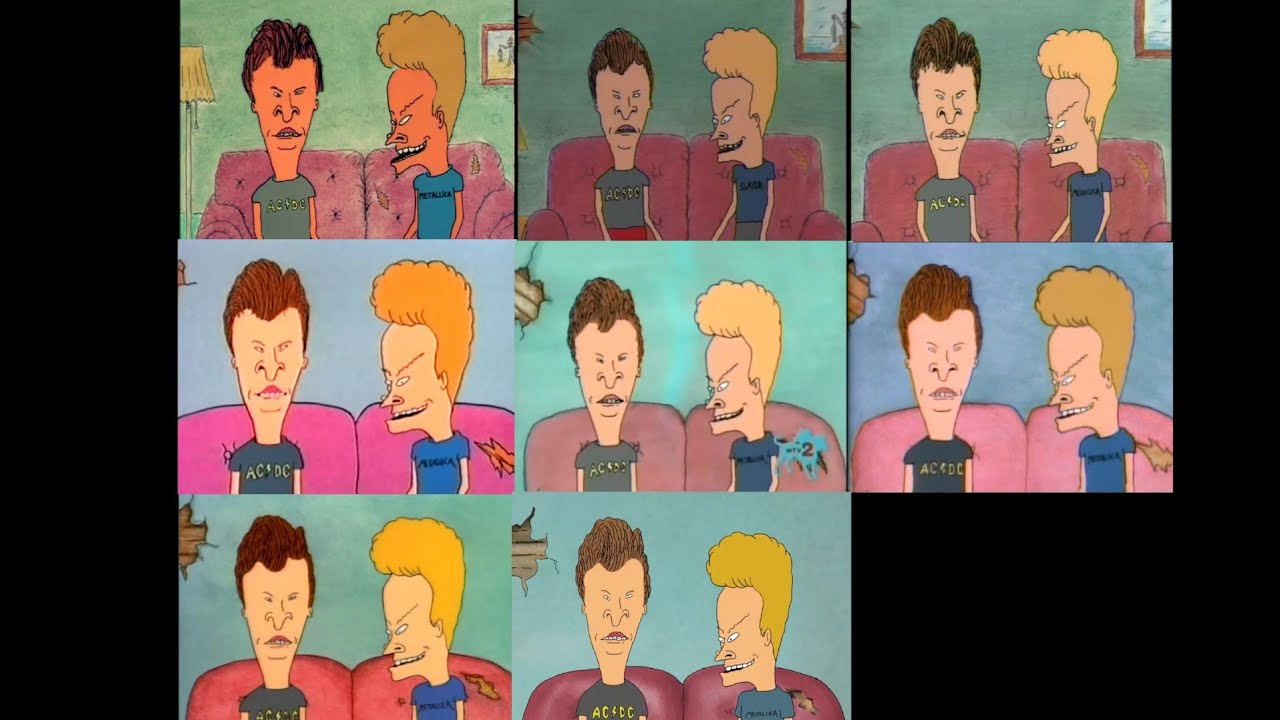 The Evolution Of Beavis & Butt-Head's Art Style - YouTube