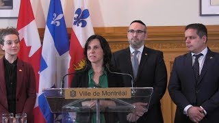 Montreal mayor, opposition leader stand united against Quebec's proposed secularism bill