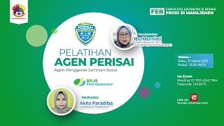 Pelatihan Agen Perisai BPJS Ketenagakerjaan bersama S1 Manajemen UM