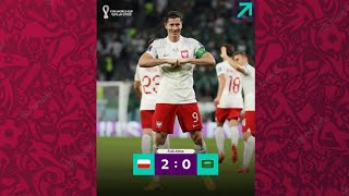 Skrót meczu POLSKA-ARABIA SAUDYJSKA Mistrzostwa Świata Qatar 2022