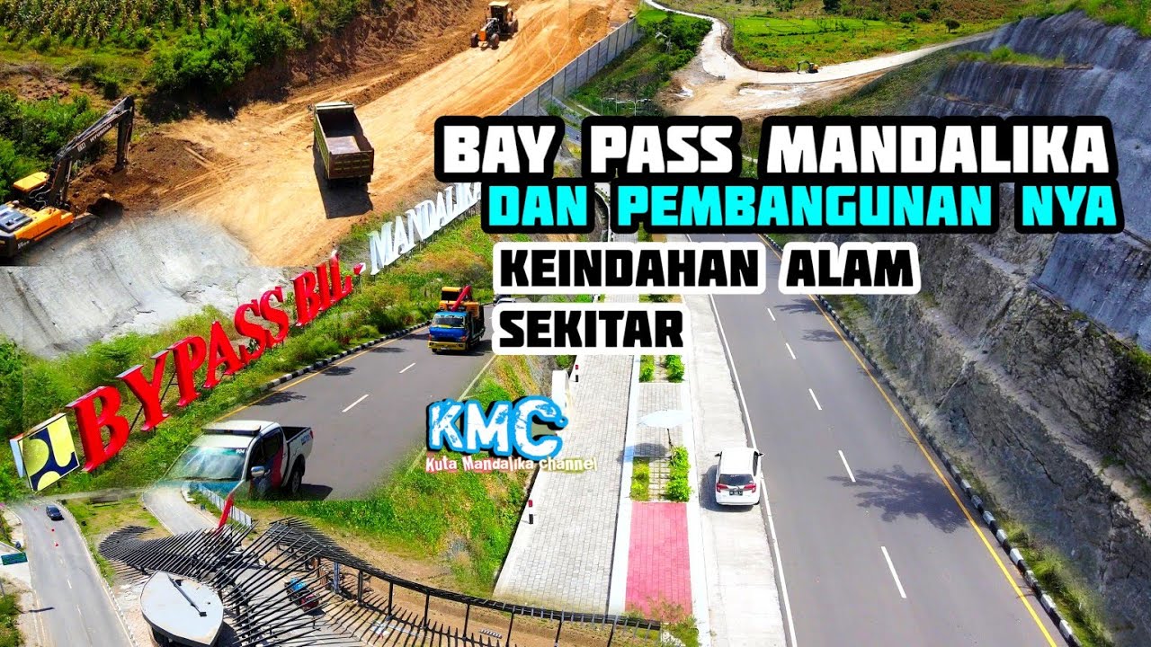 Jalan Raya Terkeren Baypass Mandalika Ke Jalan Akses Mobilitasi Sirkuit ...