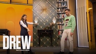 Will Taylor Reveals Stunning DIY Art Deco Entry Way Design on a Budget | The Drew Barrymore Show