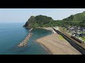 新潟県柏崎市　米山海岸～柿崎中央海岸まで