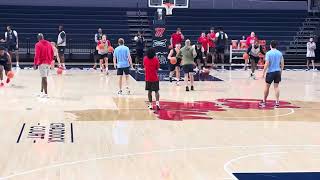 RGTV: Ole Miss basketball practice 10-7-2024