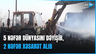 Hacıqabul rayonununda yataqxanada baş verən  yanğın söndürülüb