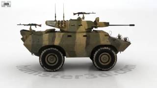 V-150 Commando Armored Car 3D model by 3DModels.org