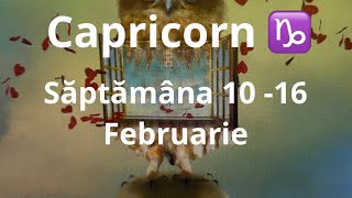 Capricorn ♑️ 🙏❤️🤗 saptamana 10-16 februarie!!