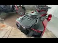 Installation of SAUTVS Support LinQ Rack for Can Am Spyder RT 2020~2023