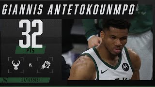 Giannis puts up 32 PTS as Bucks take Game 5 vs. the Suns | 2021 #NBAFinals