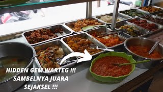 Review | Hidden Gem ! Warteg Sambel Ledaknya Juara ! #warteg #hiddengem