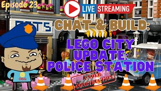 LEGO Police Station Build Cont. - LEGO City #lego #legocity #stream