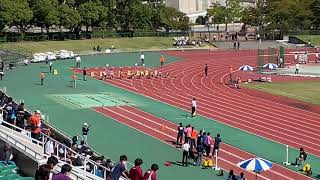 【関西インカレ】男子100m準決勝　近藤、喜多