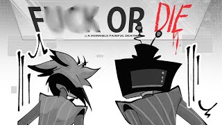 ALASTOR AND VOX HAVE TO DO WHAT?! -  Hazbin Hotel comic dub