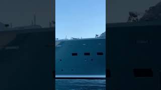 Trillionaire's Gigantic Yacht | Largest Private Yacht  |  Life of Billionaires #shorts