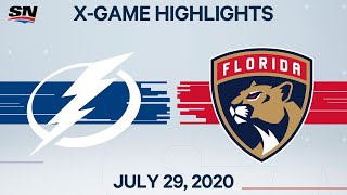 NHL Highlights | Lightning vs. Panthers – Jul. 29, 2020