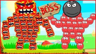 Мультик Red Ball 4 Лавовый Босс  Анимация Игра   Красный Шар ОЗВУЧКА несносный шарик