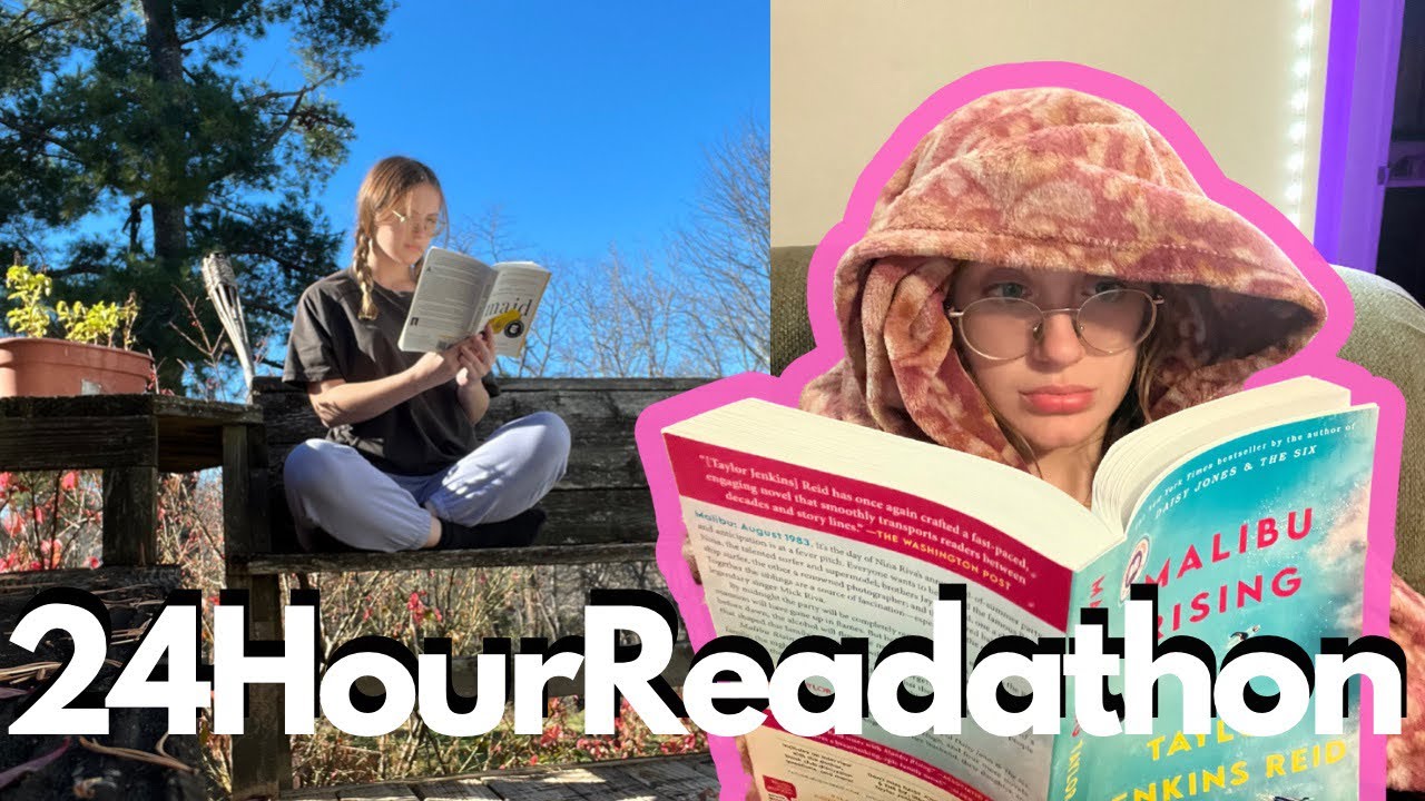 Reading рџ љ For 24 Hours вџ Readathon Challenge Youtube
