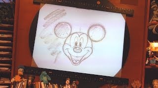 How to Draw Mickey Mouse - Step by Step Easy - Disneyland Animation Academy