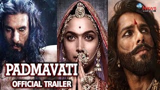 Padmavati Movie Trailer | Deepika Padukone | Ranveer Singh | Shahid Kapoor | Sanjay Leela Bhansali