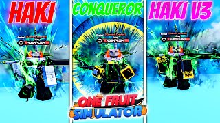 (UPDATED) How To Get Every Single Haki in One Fruit Simulator