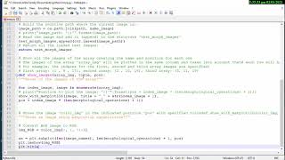 【PYTHON OPENCV】Morphological operations
