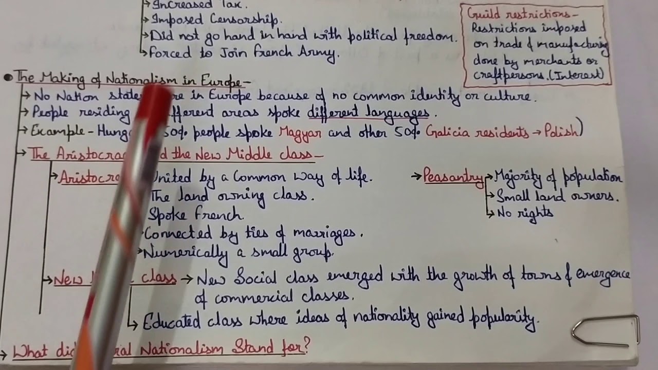 Class 10 Chapter 1 Notes Class 10 Chapter 1 Notes