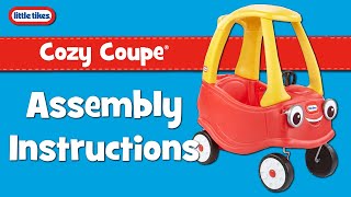 little tikes fairy cozy coupe assembly