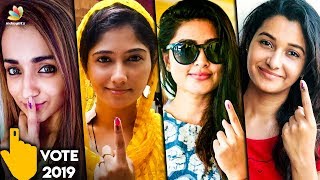 Kollywood Actress Cast Their Votes | Trisha , Bigg Boss Julie , Sneha , Priya Bhavani | Hot News