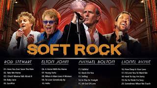 Bee Gees, Air Supply, Lobo, Rod Stewart, Elton John | Best Soft Rock 70's, 80's, 90's