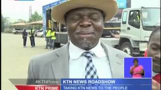KTN News roadshow caravan launched by Standard Group CEO Sam Shollei