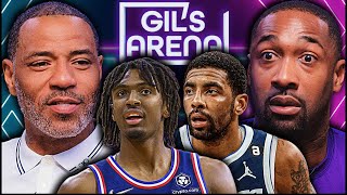 Gil's Arena Reacts To Tyrese Maxey's BIG Shot