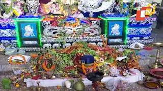 VijayaDashmi being celebrated at Alisha Bazar mandap in Cuttack