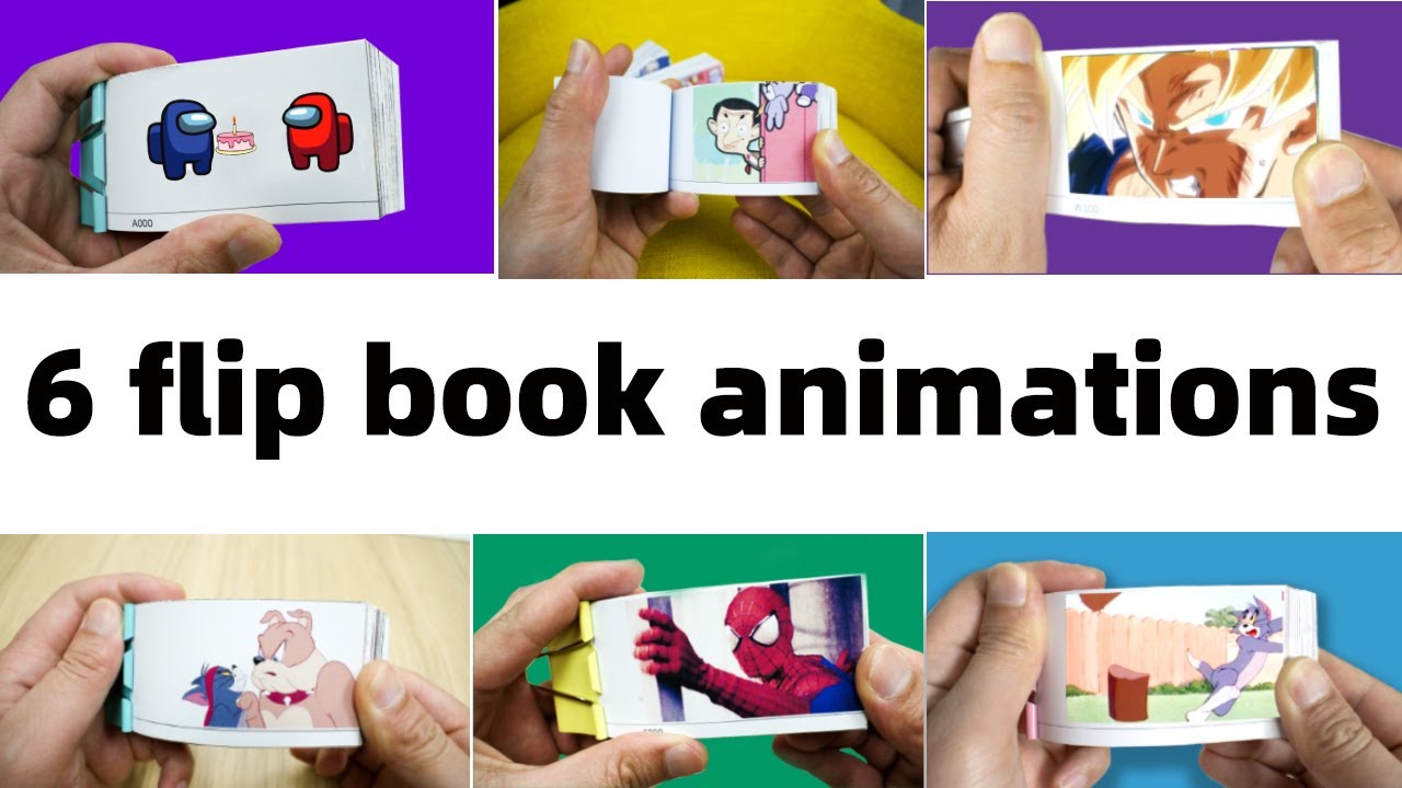 6 Flip Book Animations Flipbook World Youtube