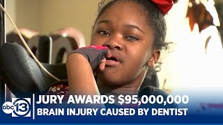 Family awarded $95M judgment after child suffers brain injury at dentist