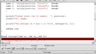 1006 C programming Function Prototypes
