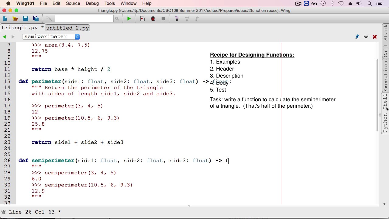 2functionreusepart1 Youtube