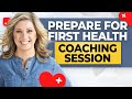 I Regret NOT DOING This Before My First Health Coaching Session!