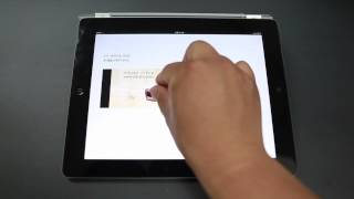 Apple iBooks Author iPad 서울장애인종합복지관 아이북스 오서 아이패드 시연 영상