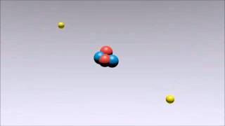 Helium Atom   3D Animation