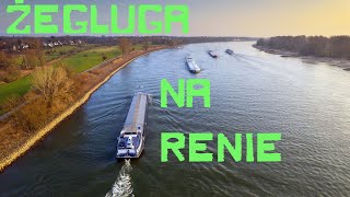 Żegluga na Renie - luty 2023 | 4K