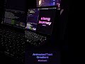 Animated Text Gradient using HTML and TailwindCSS by Untitled Dev #tailwindcss