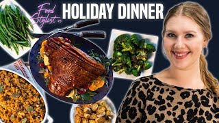 Food Stylist Shows How to Make Your Christmas and Thanksgiving Dinner Look Good | Food Styling Tips