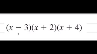 How to Multiply Three Polynomials using Box Method