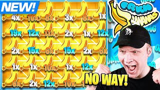 I GOT A FULLSCREEN HUGE WIN ON FRKN BANANAS!! (INSANE NEW GAME!)