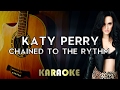 Katy Perry - Chained To The Rhythm (Acoustic Guitar Karaoke/Instrumental/Lyrics) ft. Skip Marley