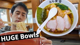 Amazing Handmade RAMEN Noodles in SHIRAKAWA, Japan