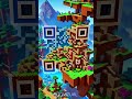 Minecraft QR Code Art You Can Scan